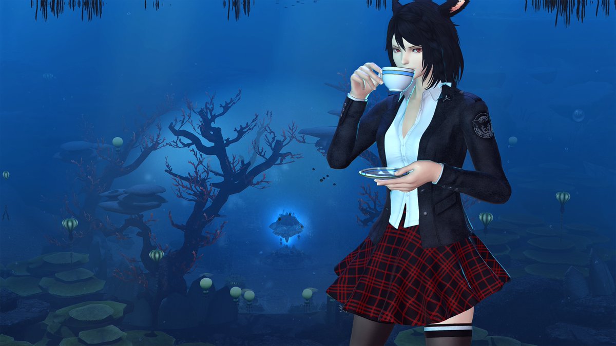 RikatFFXIV's tweet photo. Problem, officer? https://t.co/CFGlUqVfjg