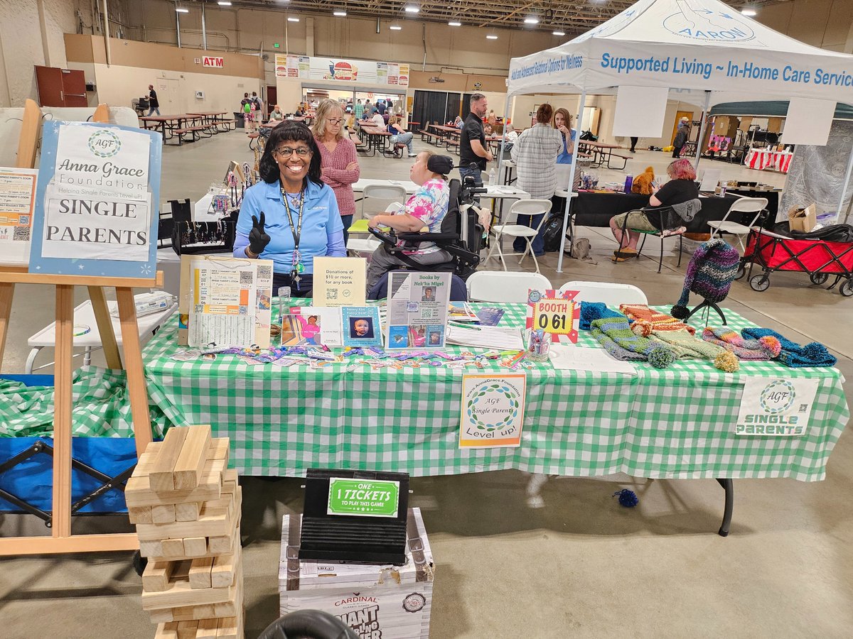 AGFSingleParent's tweet photo. At the 8th annual MPCE'S fair in Garden City at the Expo!

Anna Grace Foundation represented!! https://t.co/GXBf1bo5M8