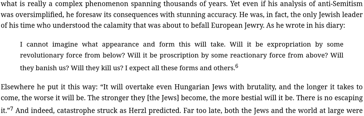 BAPearlmutter's tweet photo. @BHRMT123 @thealexvanness From "The Political Legacy of Theodor Herzl"
By Natan Sharansky https://t.co/3MJtDfeuxa