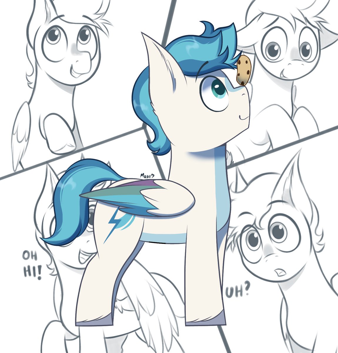 maxi_ponie's tweet photo. Valour 💙🤍 little foal

#mlp #mlpoc https://t.co/pUfRsHQ111
