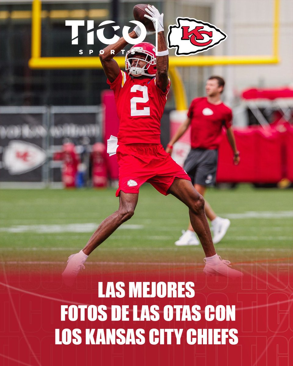 KCTicoSports's tweet photo. Una nueva temporada comienza ahora. Las OTAs están en marcha en Kansas City: trabajo, concentración y los primeros momentos que ayudan a definir lo que viene para los @Chiefs #ChiefsKingdom #VamosChiefs #OTAs #GoChiefs https://t.co/3udBNiTEqU