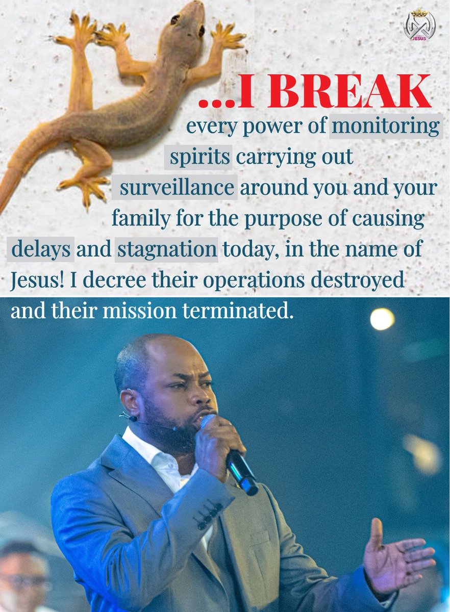 isaiahmacwealth's tweet photo. I break every power of monitoring spirits carrying out surveillance around you and your family for the purpose of causing delays and stagnation today, in the name of Jesus! I decree their operations destroyed and their mission terminated.

Don't fail to join tomorrow's war against monitoring spirits - Breaking the Access of Monitoring Spirits. - 3 Nights of Remembrance DAY 2

Connect LIVE by 7pm GMT+1 LIVE on YouTube/Facebook @isaiahmacwealth