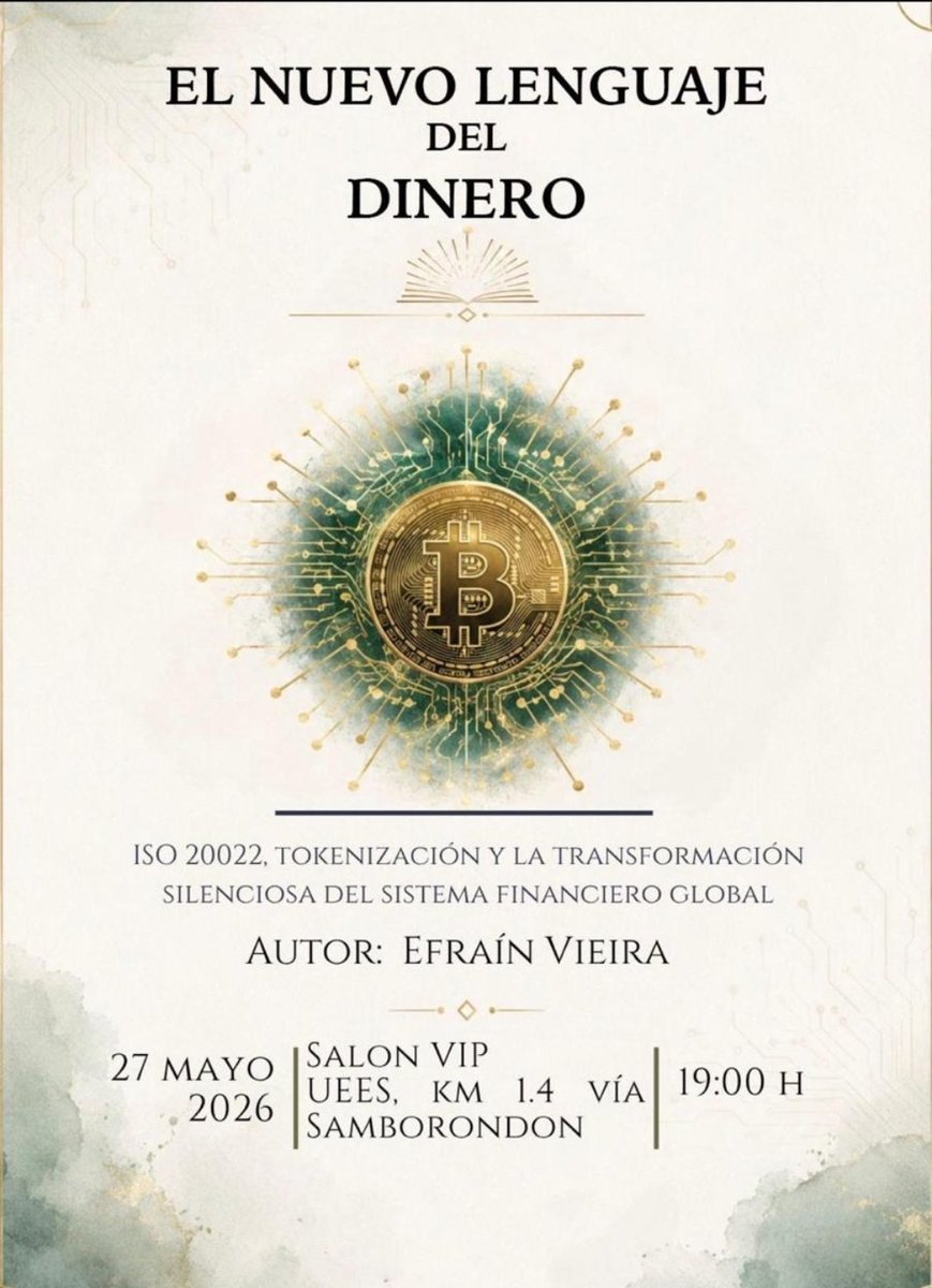 enindefension's tweet photo. URGENTE: El Nuevo Lenguaje del Dinero.
Si usted quiere tener dinero, aprenda de los que saben, como ganar mucho dinero.
Hoy dia en la #UESS Samborondon Efrain Viera presenta su nueva obra.
Es momento de ser exitoso y triunfador. https://t.co/29x1EOCXke