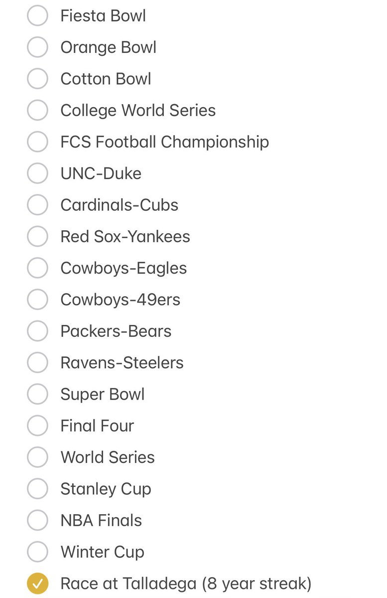 AdmiralSabamoto's tweet photo. Updated version of my sporting events bucket list https://t.co/mLZ0LFS7yJ
