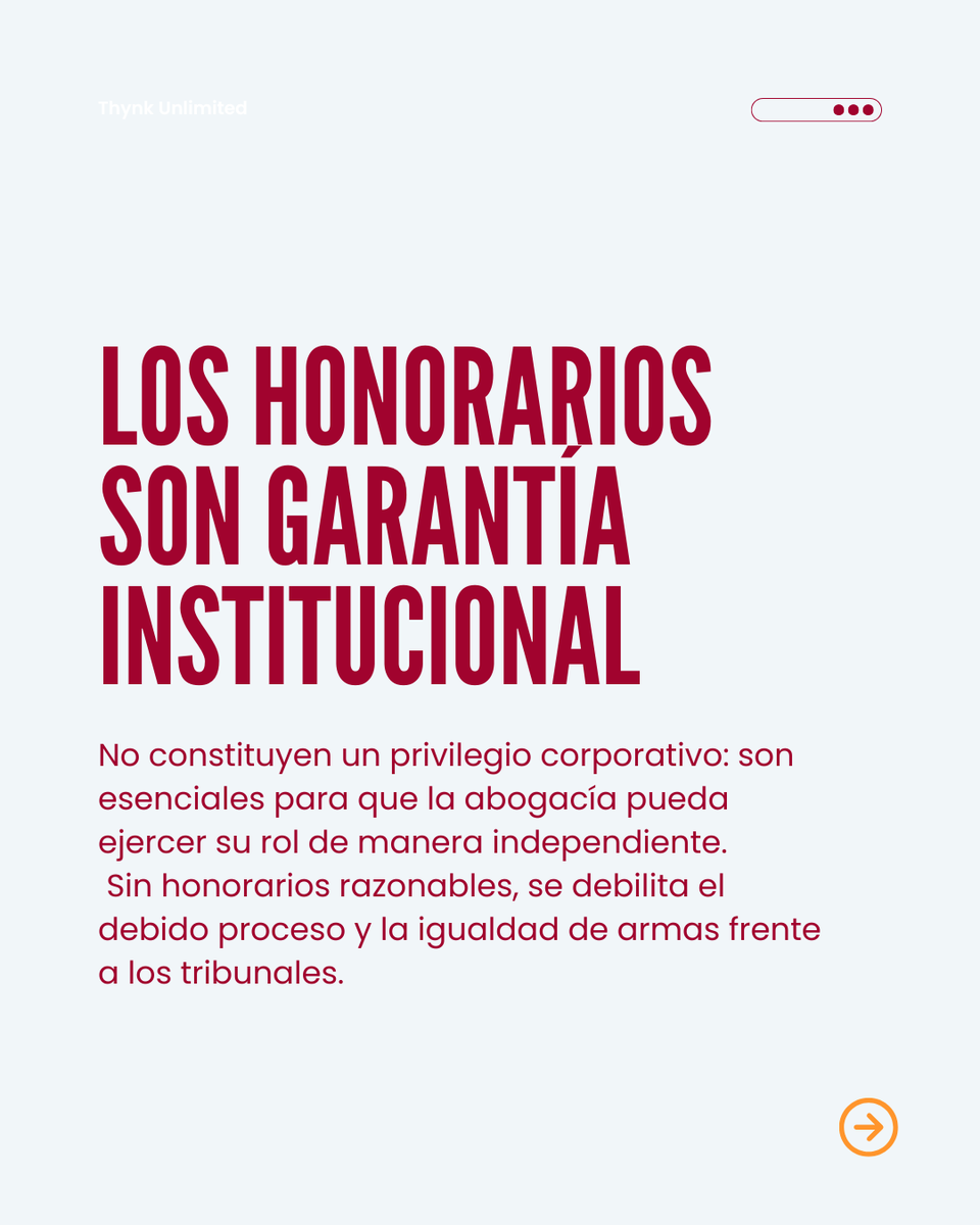 JimedelaTorreBA's tweet photo. DEFENDER LOS HONORARIOS DE LA ABOGACÍA NO ES CORPORATIVISMO: ES DEFENDER JUSTICIA.

Un fallo reciente limita la revisión judicial de cuestiones arancelarias, poniendo en riesgo la seguridad jurídica y la independencia de la abogacía.

⬇️ https://t.co/Z7UdRctQ3q