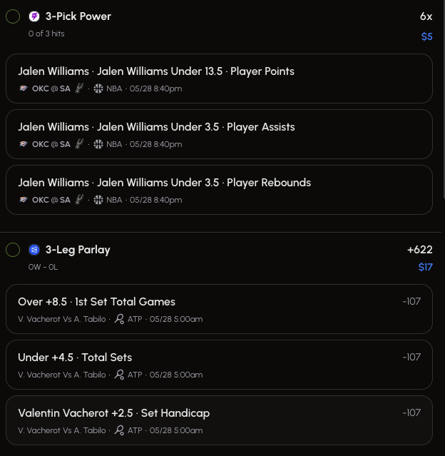 smartstakeapp's tweet photo. 🚨 NEW SHIT 🚨

📊 Bet Tracker upgrades are live:
• Parlay tracking
• Fantasy bet tracking
• Insider bet tracking
All now integrated directly into Bet Tracker + Profit page 🔥
🧾 Auto grading for parlays + fantasy bets is now in EARLY BETA. https://t.co/wFTMa5wFrw