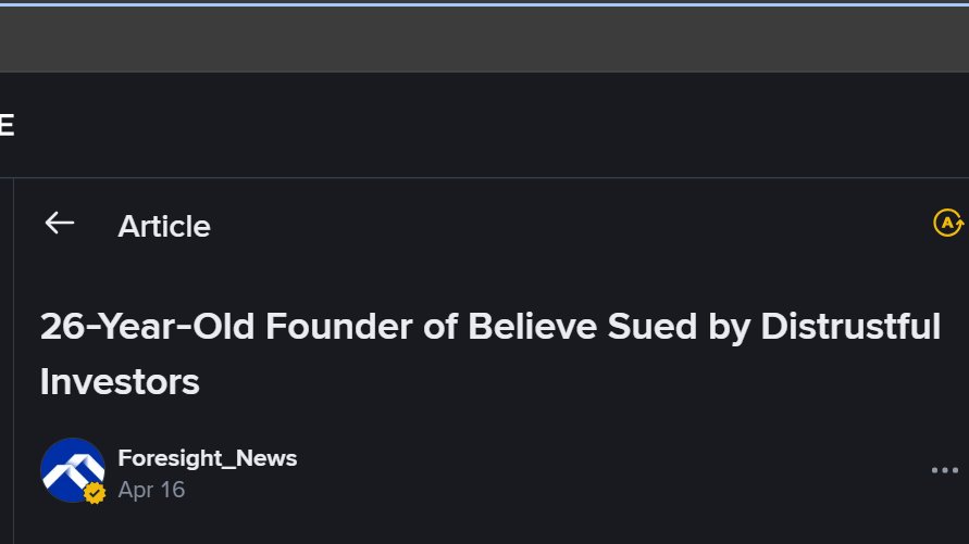 crpt_q's tweet photo. @launchcoin $BELIEVE The team processed massive volume at launch, but its live onchain performance tells a completely different story. 🚩

🚩 Dead Revenue Engine
🚩 Federal Fraud Lawsuit
🚩 Founder Criminal Arrest
🚩 Total Value Collapse

read more on: https://t.co/ORhmh67ZmV https://t.co/NE3z2kyhMG