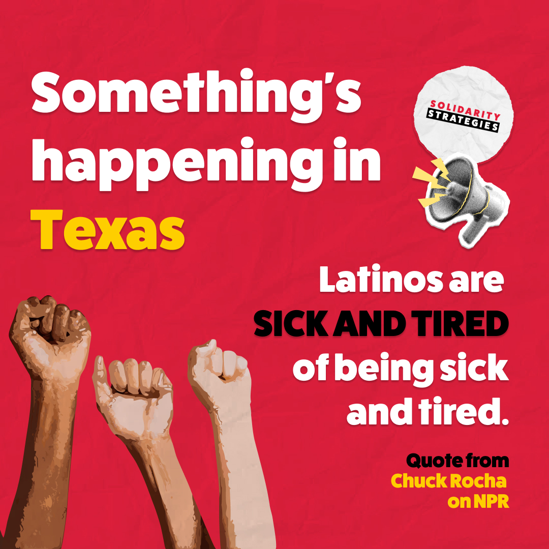 SolidarityLLC's tweet photo. @ChuckRocha has a lot of thoughts on the results of the Texas Runoff Elections. Read his thoughts on CBS News. Link below: 

https://t.co/QNAvVRxf9E https://t.co/siCO1sbwf0
