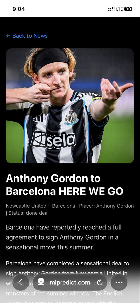 Mightyt04's tweet photo. Read more here 

https://t.co/Mw6zXbHiRU

#prediction #anthonygordon #barcelonaupdate #herewego https://t.co/Lq87dqZCal