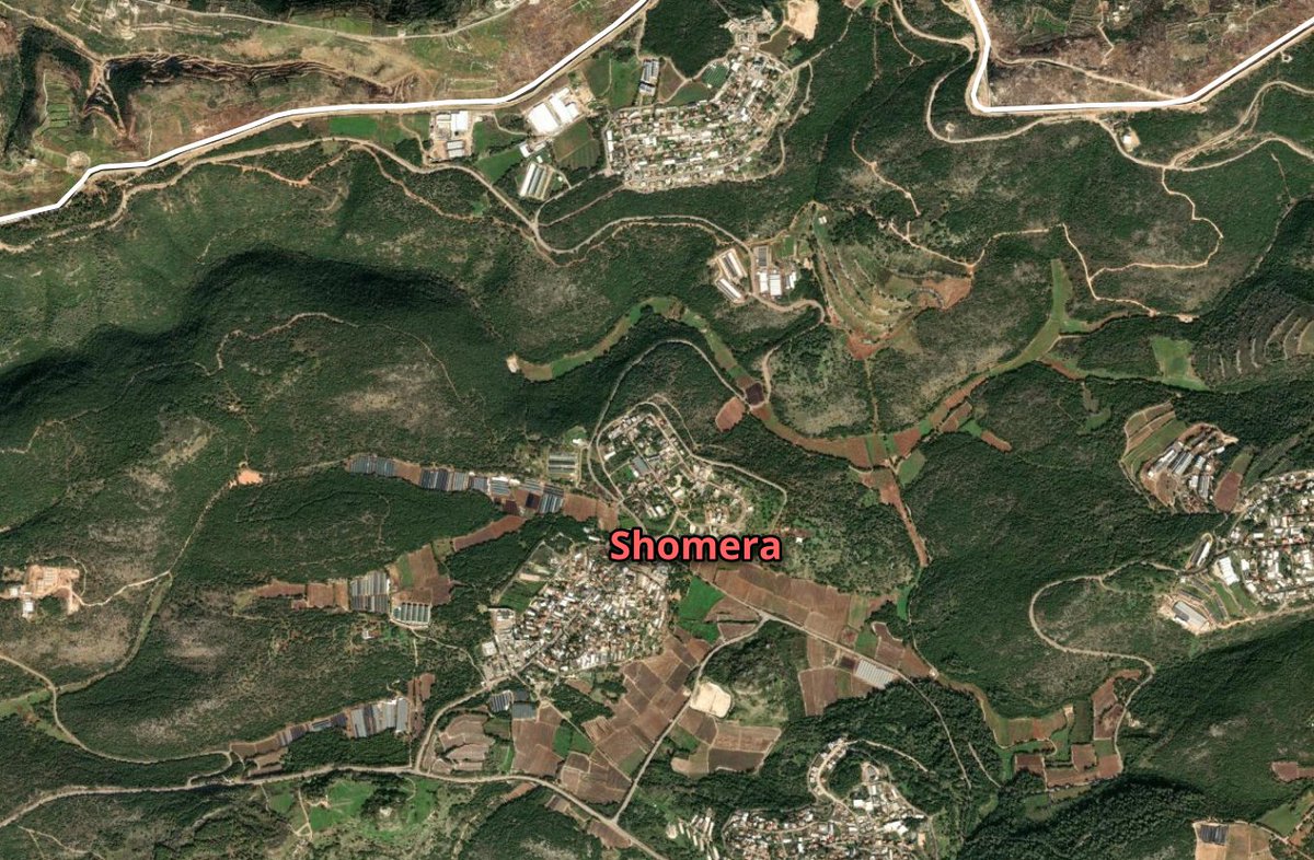 Mid_East_OSINT's tweet photo. Members of the emergency response team in Shomera, a moshav on Israel's northern border, tried to shoot down an explosive quadcopter drone. This happened on Tuesday. https://t.co/lwa4Y1tBK3