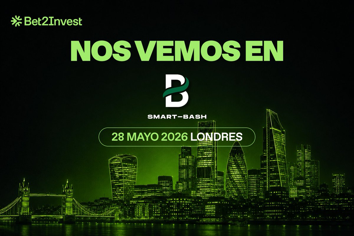 Bet2invest_ES's tweet photo. Bet2Invest estará en el Smart Bash en Stamford Bridge 🇬🇧

Un evento imprescindible para apostadores serios 📊

La oportunidad perfecta para conocer bettors sharp y conectar con perfiles que comparten la misma visión 🤝

#SmartBash https://t.co/96oXWIZgPp