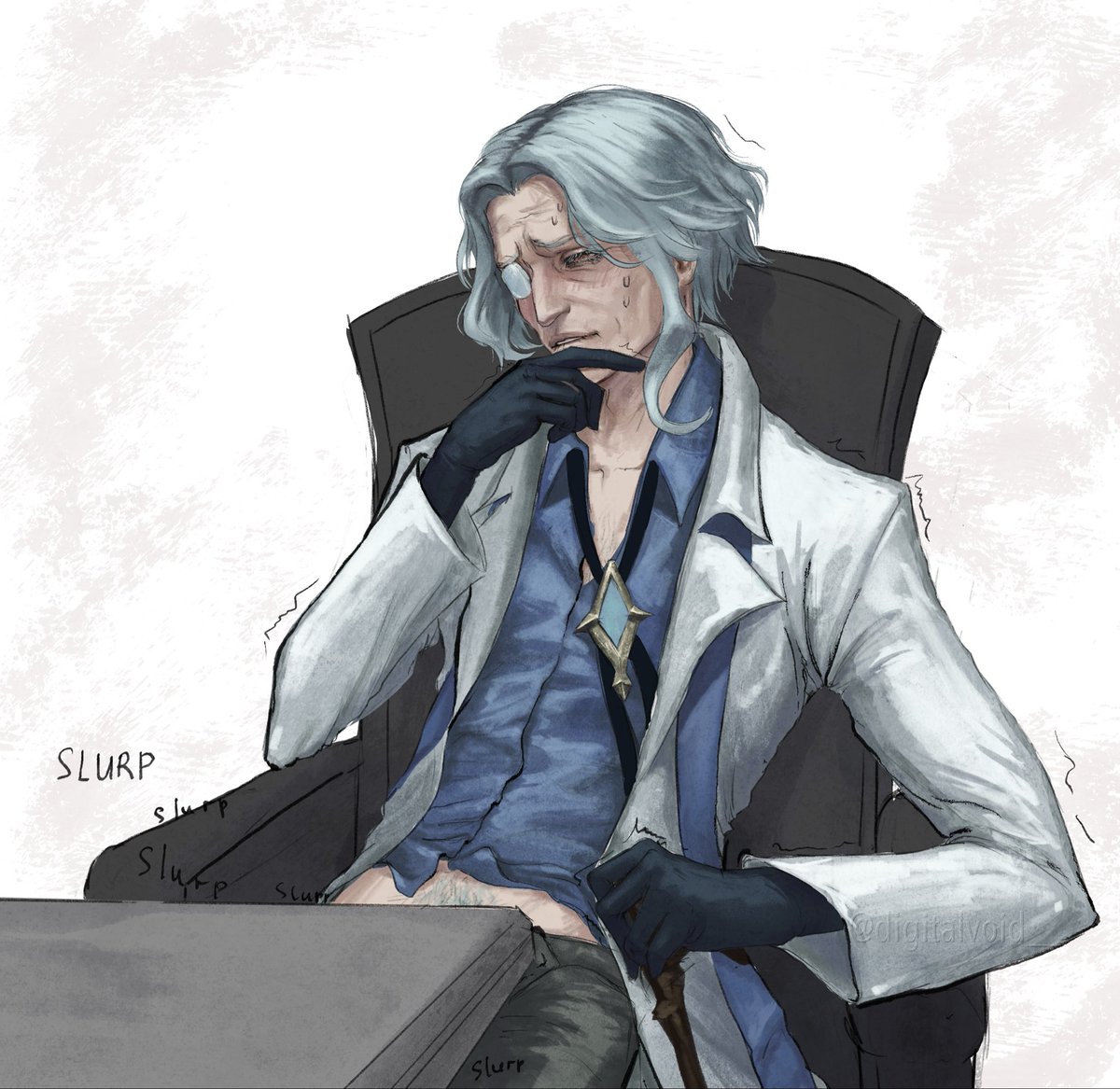 digitalvoid__'s tweet photo. Admit it, who is distracting that old man from his work?

#Zandik #Dottore https://t.co/RFXERqwcqv