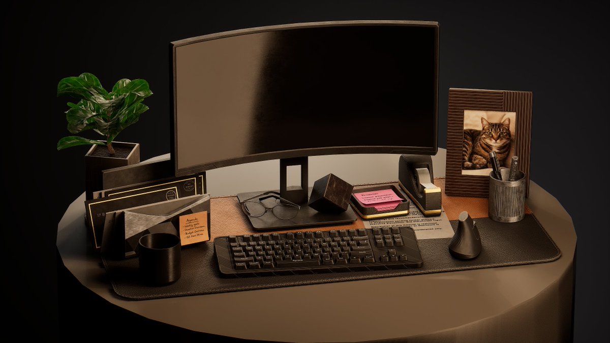 SweetDreamGames's tweet photo. Working on more office desk props for the Sweet Dream Games asset pack.
Trying to keep everything clean, believable, and useful for real-time environments.
#UnrealEngine #GameDev #3DArt #EnvironmentArt #GameAssets https://t.co/xek8YyvBXZ
