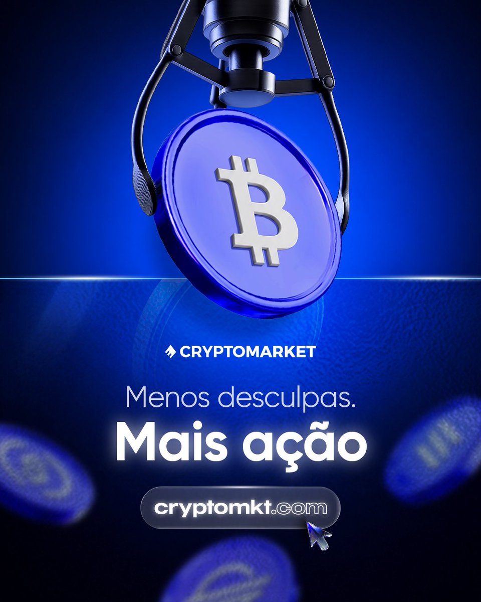 cryptomktbrasil's tweet photo. “Não sou especialista” já não é desculpa. 🚀

Enquanto alguns continuam só olhando, outros já estão operando cripto.

Com https://t.co/Z5K10vtO5O você não precisa saber tudo. Você só precisa começar.

⚡ Fácil.
⚡ Rápido.
⚡ Sem complicação.

#Bitcoin #Crypto https://t.co/2hLgKvbDTD