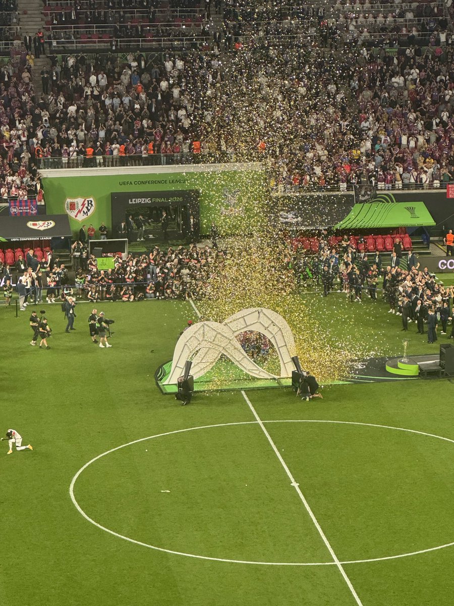 ncollins20's tweet photo. The journey, the last year has been insane. Watching Palace win a European trophy is something I NEVER thought was possible. #cpfc https://t.co/lAVmhX0vRs