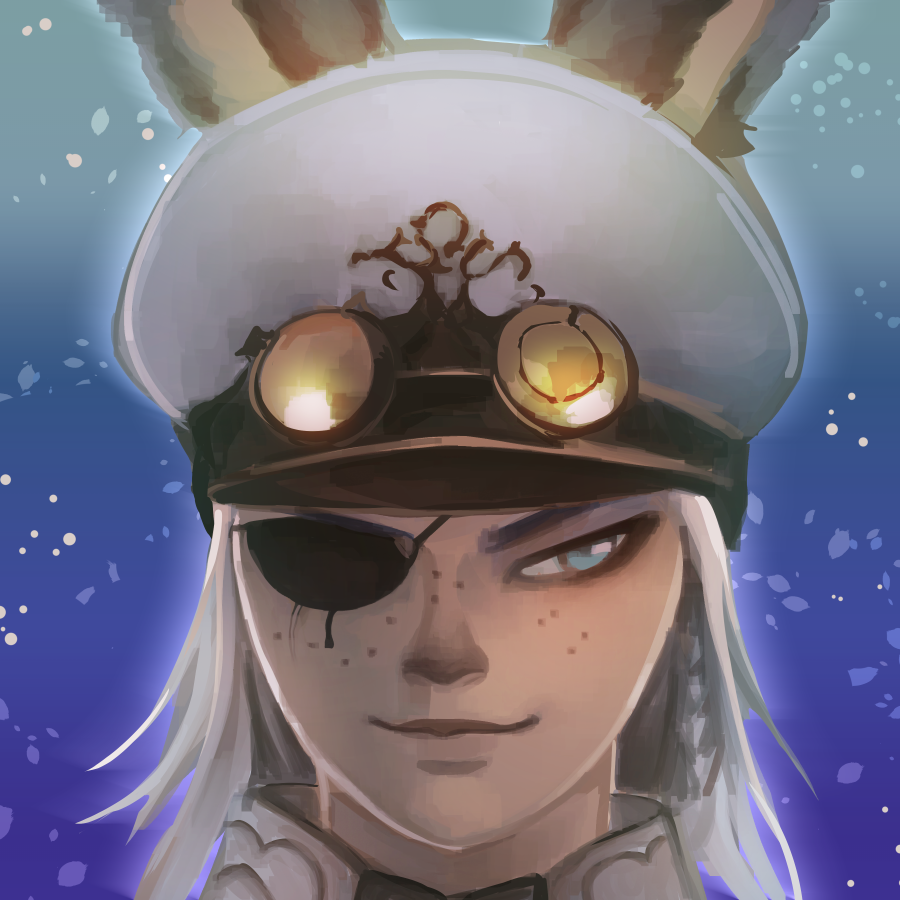 _SlimeStyle_'s tweet photo. Old art I made for a bun friend back during Pandemonium raid days :3 #ffxivart #ffxivbun #ffxiv #ff14 #ocart https://t.co/5VZ9euonM5