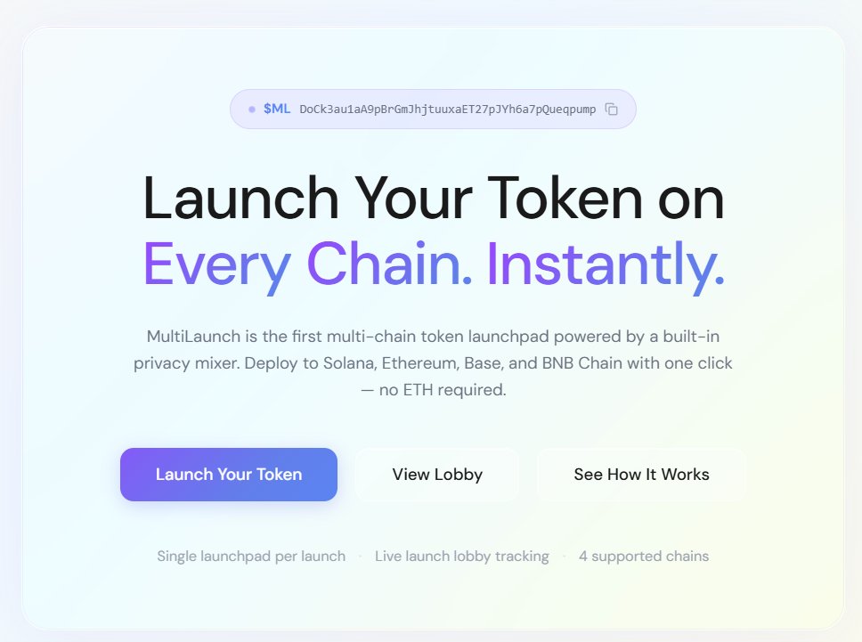 MultiLaunch tweet media
