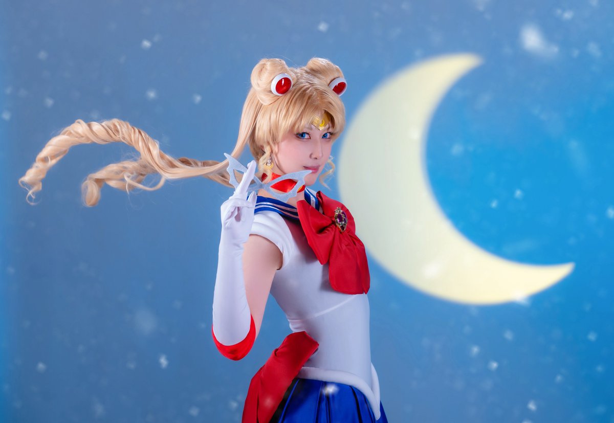 ♥ムーンライト様♥ cosplay 美少女戦士セーラームーン 月の光に導かれて photo