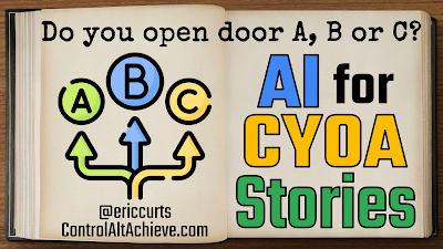 lisdtechtips's tweet photo. Create interactive choose-your-own-adventure stories in Google Slides. 
Learn>https://t.co/wGBF3jpL5L https://t.co/zHj9Uyw2Gz