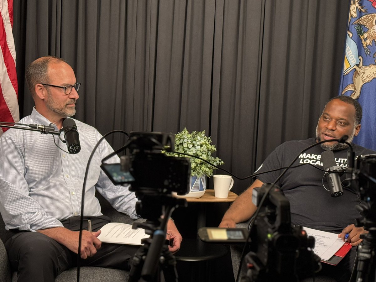 AFPMichigan's tweet photo. Sneak peak of the next James David Dickson podcast, with AFP Michigan State Director, Tim Golding! 

Coming to the airwaves soon with a discussion on real solutions about moving Michigan forward rather than more political rhetoric. https://t.co/6DK31K7rv5