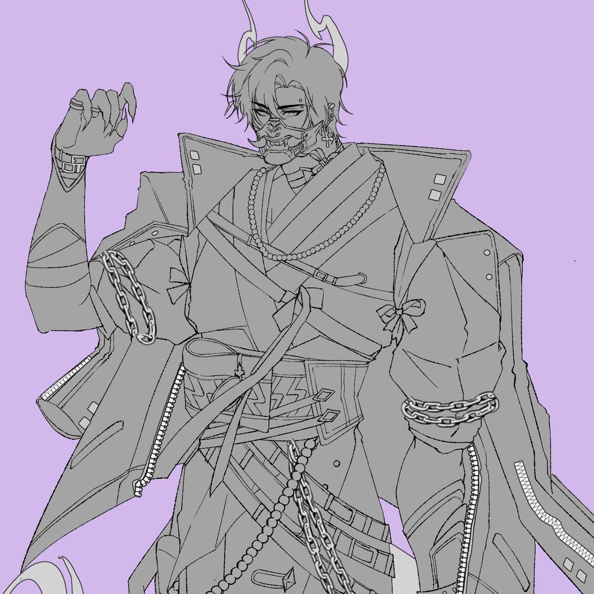 L_Pearll's tweet photo. wip🐉🟪
#adoptable #wip https://t.co/HWHF5Trh5j