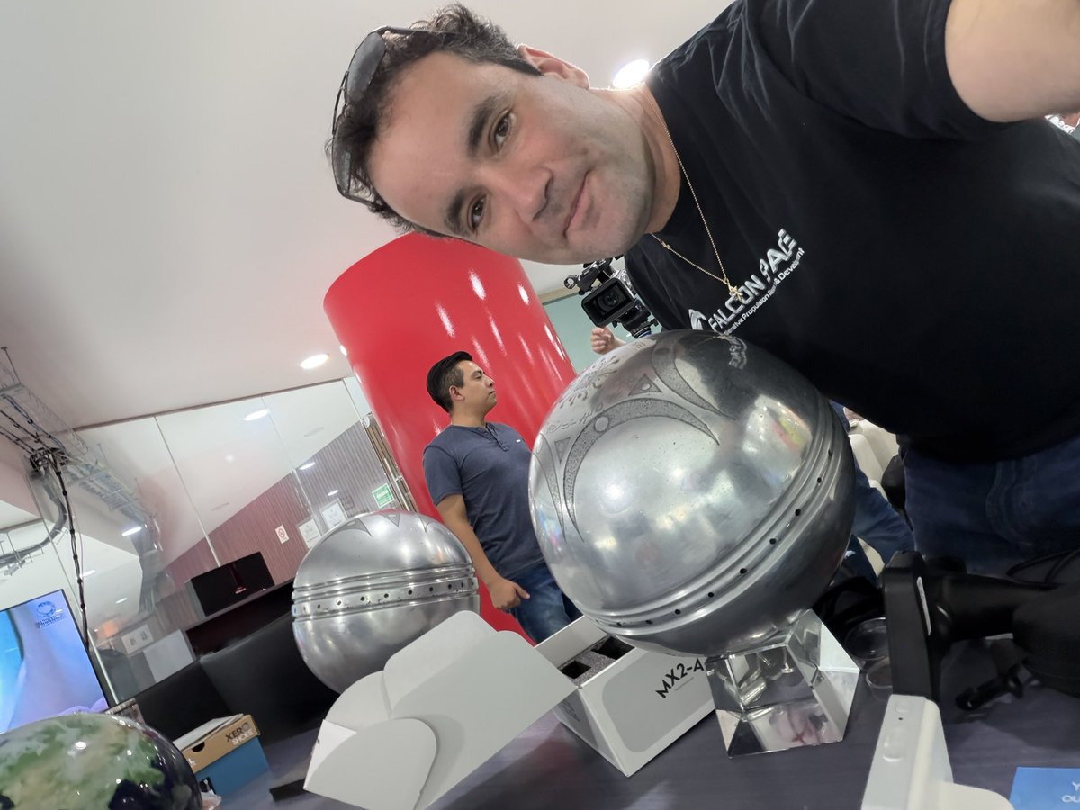FalconSpaceLabs's tweet photo. Sneak peak of my recent trip down to Mexico to investigate the Buga Sphere and its new sister Sphere.
They allowed me to drill into the new sphere and insert an articulating camera into it. 
What we found inside certified it as a hoax. https://t.co/ghKk2NebNH