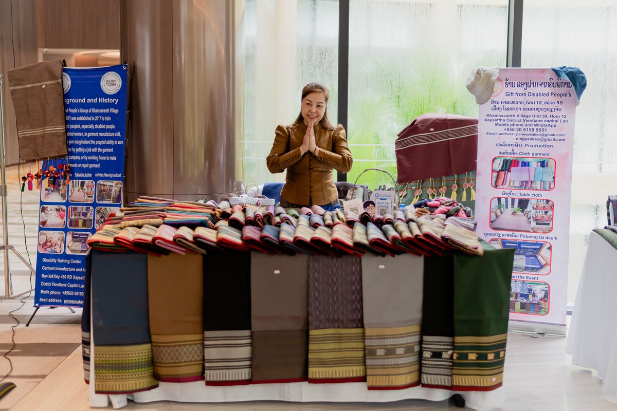 RegTrade4Dev's tweet photo. 🇱🇦🌿 Strengthening inclusive local product development and e-commerce skills in Lao PDR

📅 21–22 May 2026 | Vientiane Capital, Lao PDR — Australia and New Zealand’s Regional Trade for Development (RT4D) and the Mekong-Australia Partnership (MAP), in partnership with the Institute for Industry, Commerce and Energy (IICE), Ministry of Industry and Commerce, delivered a two-day capacity-building workshop on ODOP Development and E-Commerce.

🧺 ODOP — One District, One Product — supports local producers to develop distinctive products rooted in local skills, culture and resources. Strengthening ODOP products can help communities improve quality, reach new markets and create more inclusive economic opportunities.

👥✨ The workshop brought together around 40 MSMEs, entrepreneurs, ODOP producers and People with Disability to build practical skills in product development, packaging, certification, digital marketing, e-commerce and AI tools.

📦💻 Across two days, participants worked on strengthening product competitiveness, improving packaging, exploring online sales channels, and connecting with finance and business support services.

🤝 Participants also showcased their products, supporting peer learning, networking and potential business linkages.

📈 The workshop supported more inclusive and sustainable MSME development in Lao PDR, helping ODOP producers — particularly women and People with Disability — access opportunities in domestic and regional markets, including under RCEP.

#ODOP #MSMEs #ECommerce #RCEP #GEDSI #InclusiveTrade #LaoPDR #MekongAustraliaPartnership #RT4D 

@AusAmbLaos @NZinASEAN @AusAmbASEAN @DFAT_TradeTalk @MFATNZ
