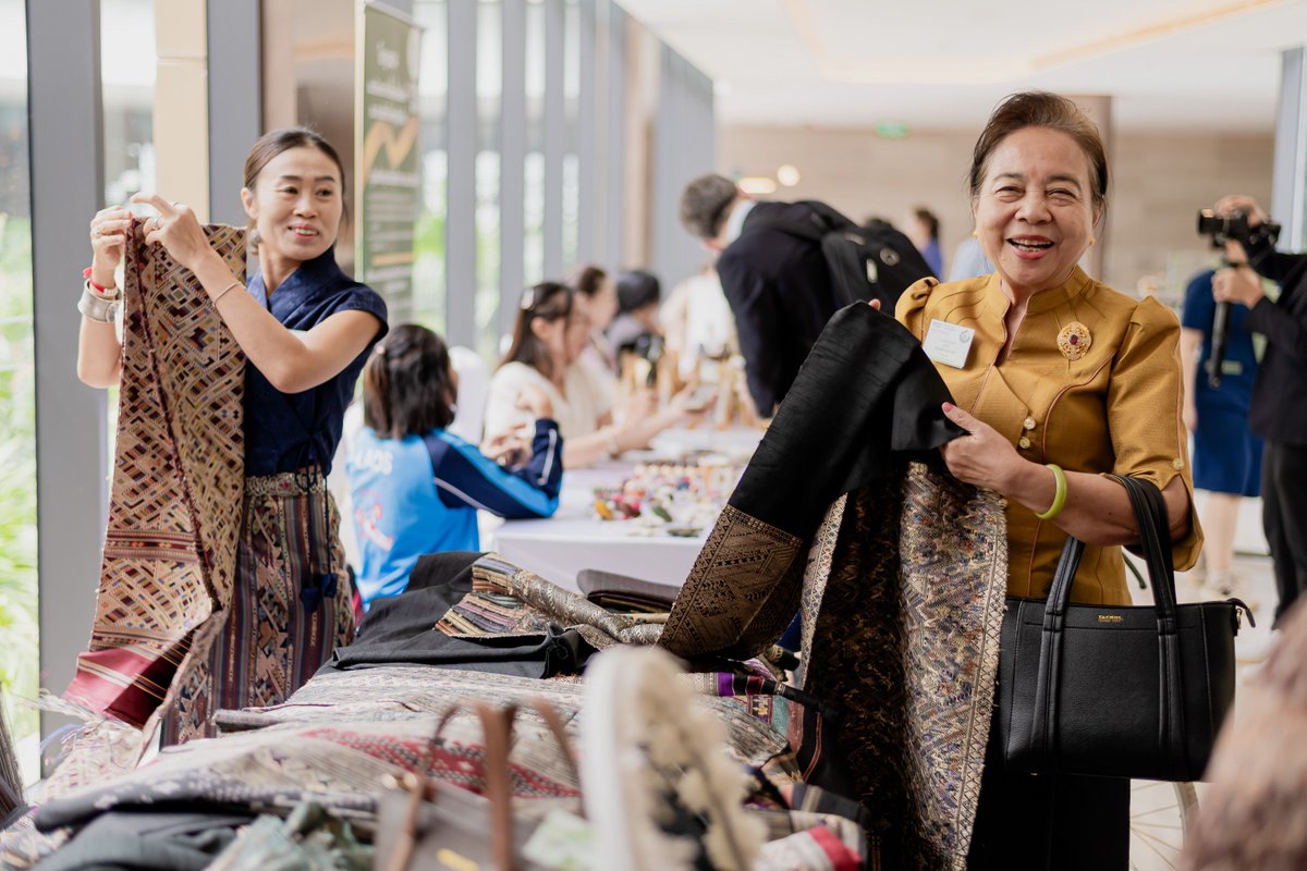 RegTrade4Dev's tweet photo. 🇱🇦🌿 Strengthening inclusive local product development and e-commerce skills in Lao PDR

📅 21–22 May 2026 | Vientiane Capital, Lao PDR — Australia and New Zealand’s Regional Trade for Development (RT4D) and the Mekong-Australia Partnership (MAP), in partnership with the Institute for Industry, Commerce and Energy (IICE), Ministry of Industry and Commerce, delivered a two-day capacity-building workshop on ODOP Development and E-Commerce.

🧺 ODOP — One District, One Product — supports local producers to develop distinctive products rooted in local skills, culture and resources. Strengthening ODOP products can help communities improve quality, reach new markets and create more inclusive economic opportunities.

👥✨ The workshop brought together around 40 MSMEs, entrepreneurs, ODOP producers and People with Disability to build practical skills in product development, packaging, certification, digital marketing, e-commerce and AI tools.

📦💻 Across two days, participants worked on strengthening product competitiveness, improving packaging, exploring online sales channels, and connecting with finance and business support services.

🤝 Participants also showcased their products, supporting peer learning, networking and potential business linkages.

📈 The workshop supported more inclusive and sustainable MSME development in Lao PDR, helping ODOP producers — particularly women and People with Disability — access opportunities in domestic and regional markets, including under RCEP.

#ODOP #MSMEs #ECommerce #RCEP #GEDSI #InclusiveTrade #LaoPDR #MekongAustraliaPartnership #RT4D 

@AusAmbLaos @NZinASEAN @AusAmbASEAN @DFAT_TradeTalk @MFATNZ