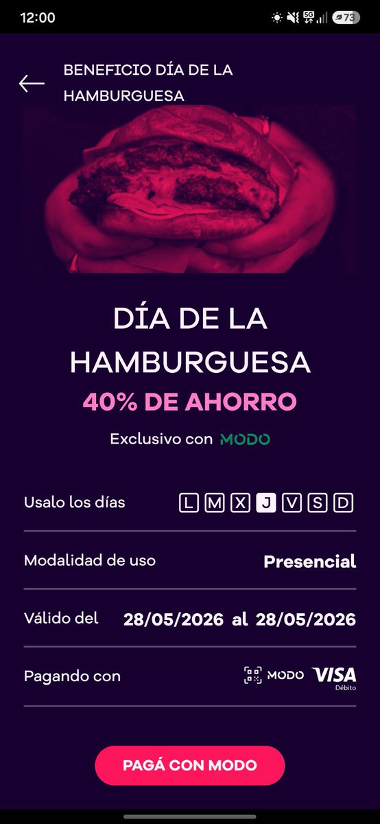 ahorraconana's tweet photo. RESUMEN DE LAS PROMOS POR EL DÍA DE LA HAMBURGUESA - 28 de Mayo🍔🍔🍔🍔🍔🍔🍔🍔🍔🍔🍔🍔
🍟2x1 en MCDONALDS (cupones en la app LIMITADOS)
🍟2x1 MOSTAZA (hamburguesa del mundial) pidiendo x app!
🍟2x1 en hamburguesas en YPF FULL 
🍟Hamburguesa desde $4.900 en la app de Burger king
🍟EL DESEMBARCO: $25.000 balde de 4 hamburguesas con papas!
🍟WENDYS 50% en locales FÍSICOS de la son of BACONATOR! (28 y 29/5)
💳A esto podemos sumar algunas promos bancarias (Yoy en algunas hamburgueserias/Macro en Mcdonalds)
🗯️Me dejan en comentarios si conocen otras 😉