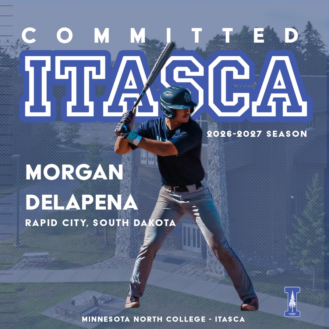 baseball_Itasca's tweet photo. The Vikings are very excited to announce the commitment of Morgan Delapena for the 2026-2027 season!

Welcome to the program!

#welcometothefamily #vikingstrong https://t.co/YjjMHFWDrd