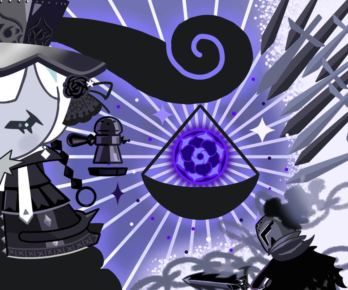 Bk1llumin4t3d's tweet photo. #firstsugarcookie #firstsaltcookie
#eternalsugarcookie #silentsaltcookie
"True Justice is blind to Sugar-coated promises, as it will seek out the Truth from words left Silenced"
Final art for something related to my intertwining of fate au https://t.co/QJfqF7k2jZ
