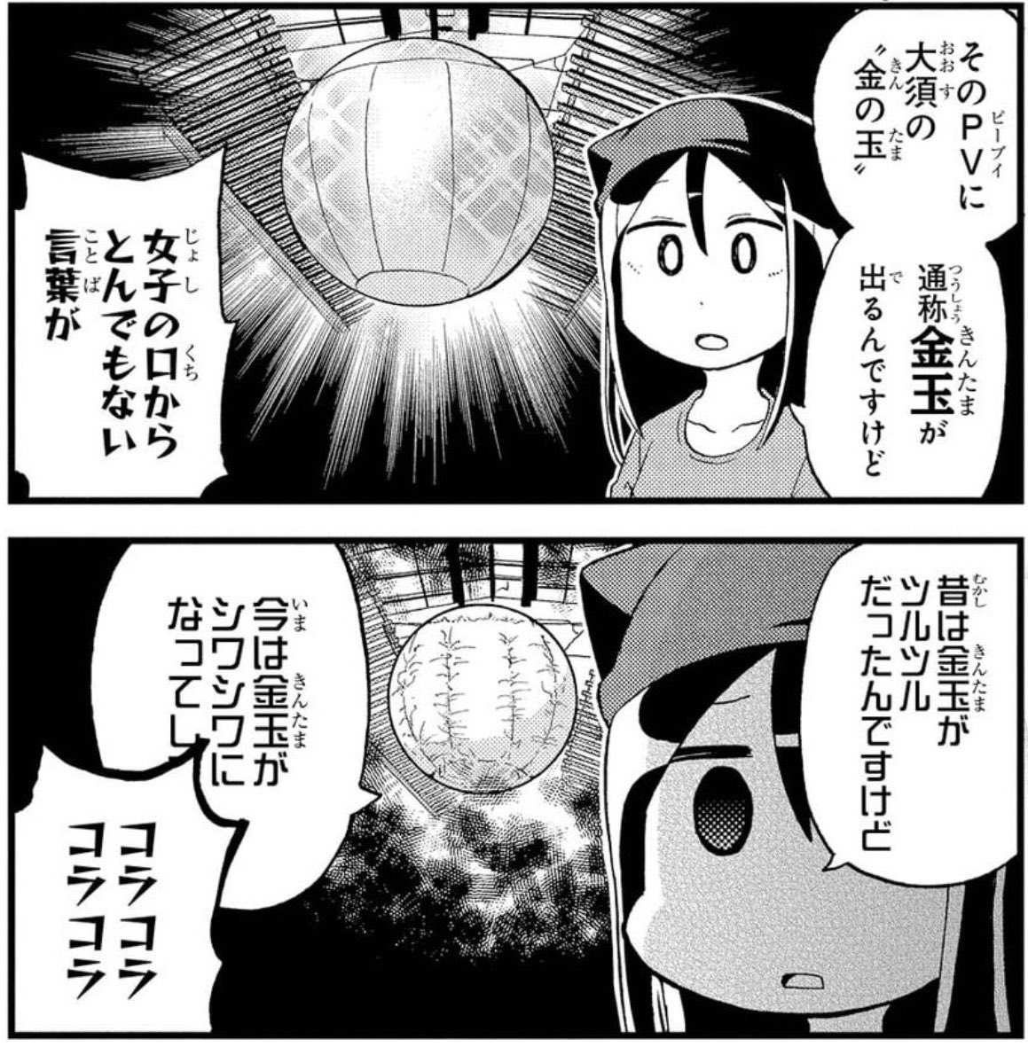 大きな金玉のぶら下がる町、名古屋大須商店街
※現在の金玉はツルツルです 