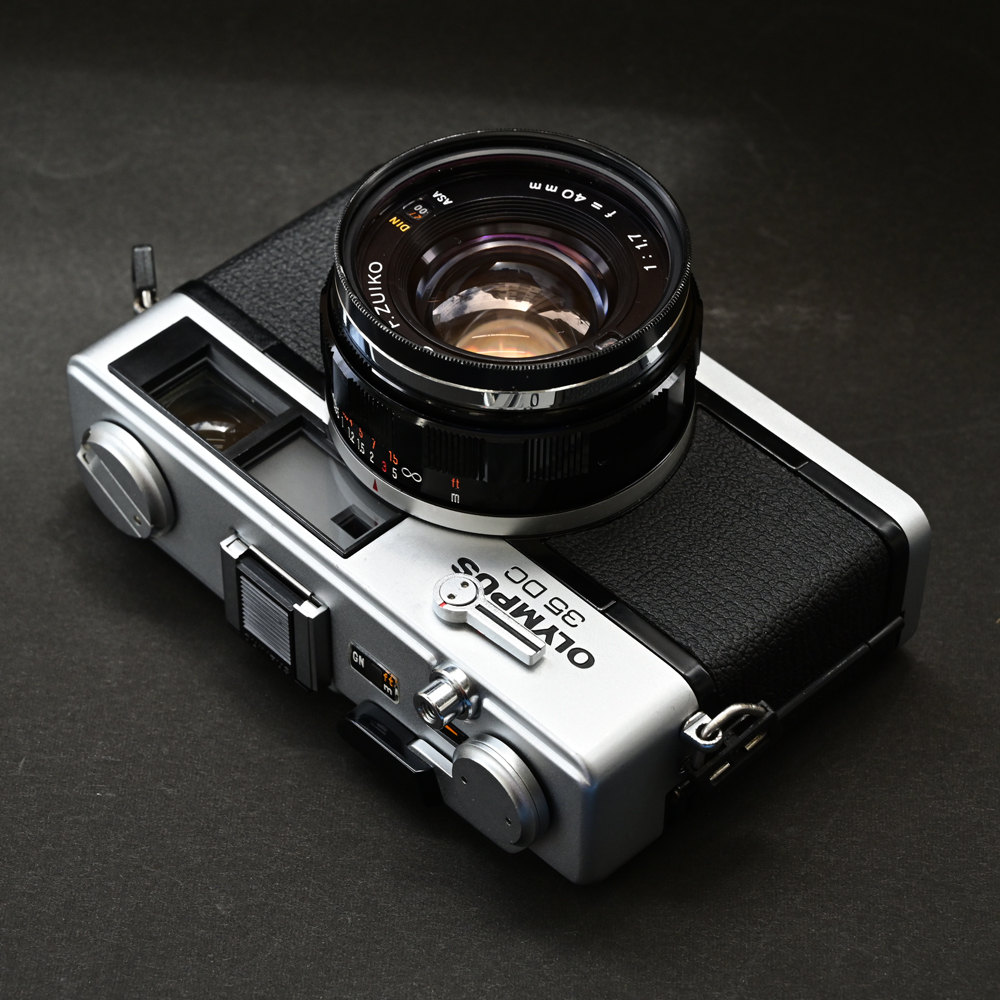 【完動品】OLYMPUS 35DC 前期 レンジファインダー 動作確認済み OLYMPUS #35DC (前期型)【整備済】￥22,000- by #青葉台 店 大口径