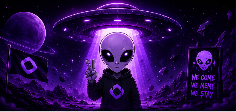 Monadalien's tweet photo. $MONADALIEN mothership on Monad π
A strange alien cult powered by pure meme energy, degen vibes & diamond hand invaders πΈ
No fear. No limits. Just a community preparing for full timeline domination π
#aliens #monadmeme #nadfun #launch
Join in
https://t.co/DAkBv71JEl https://t.co/Bnc8NlX4MX