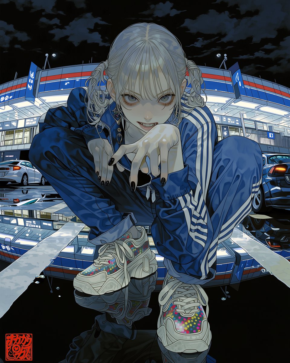 コンビニ番長のヤンキーちゃん / Yankii Girl Territories - Blue