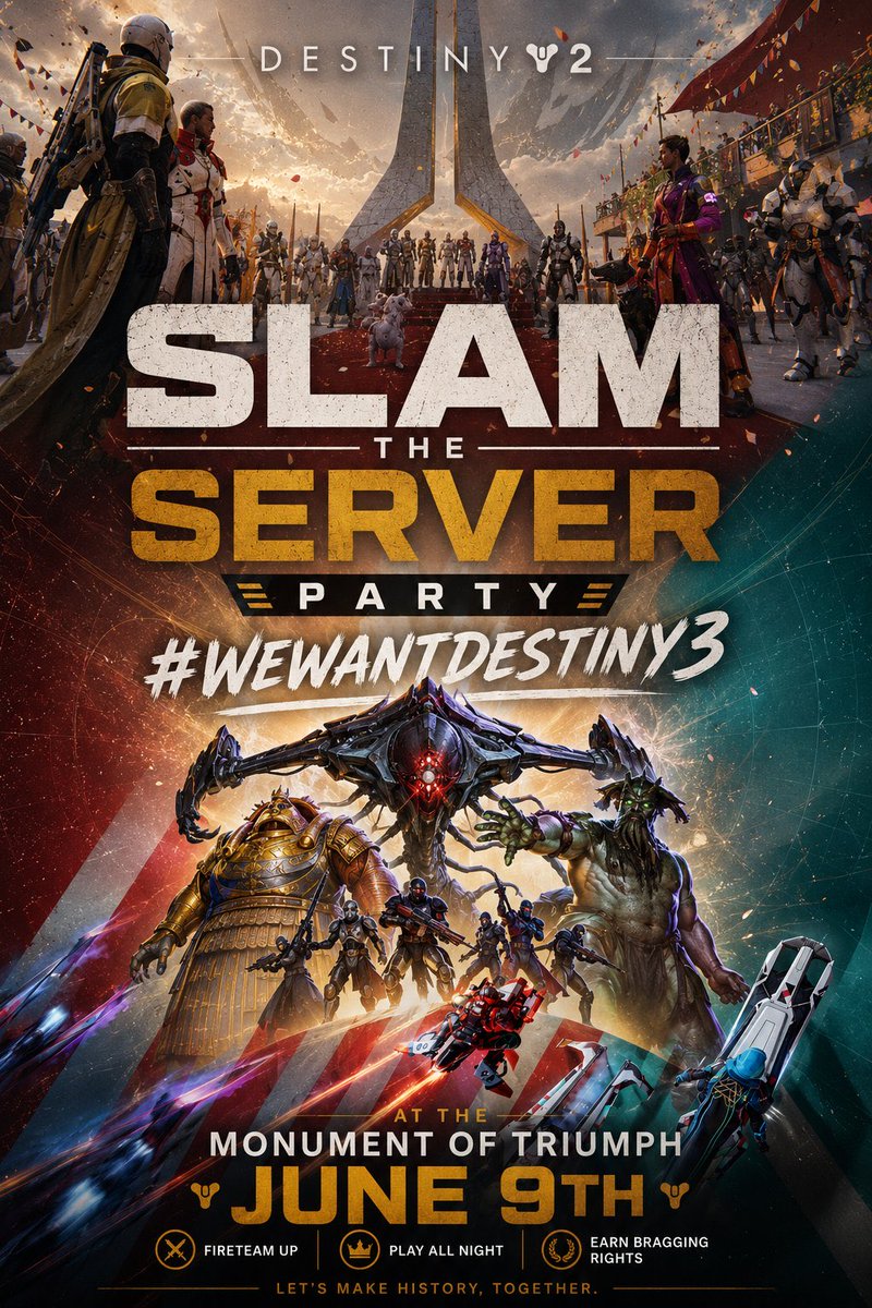 merj1gaming's tweet photo. Même l'équipe de dev' nous invite à essayer de péter les serveurs ! donc let's go 😏 #WeWantDestiny3 https://t.co/PzdhKJn8OC