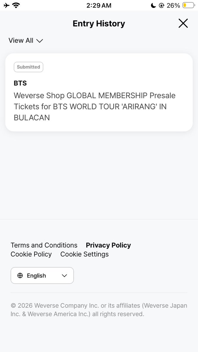 Fragile⁷ 🔮 stream arirang!!! tweet media