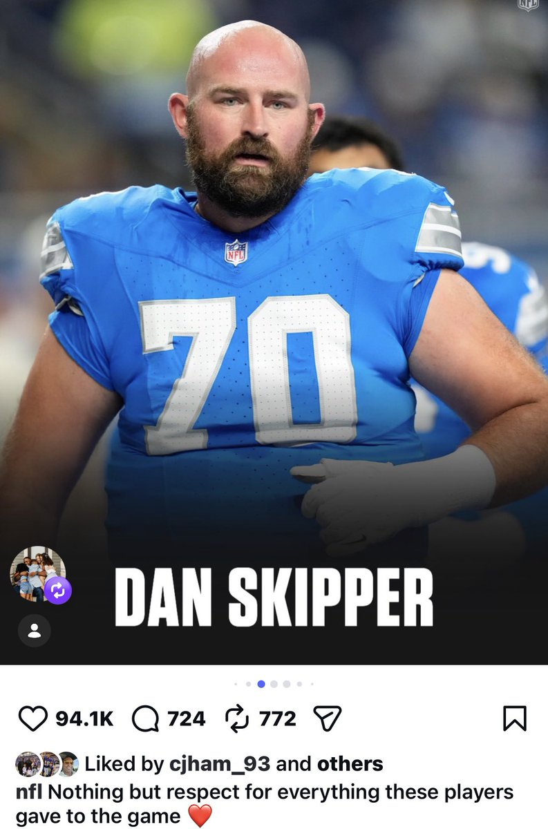 3RonJohnson's tweet photo. With Dan Skipper retiring, who is going to be the tackle eligible that reports for the #Lions this season? #OffseasonChronicles https://t.co/zJTrqbYDGK