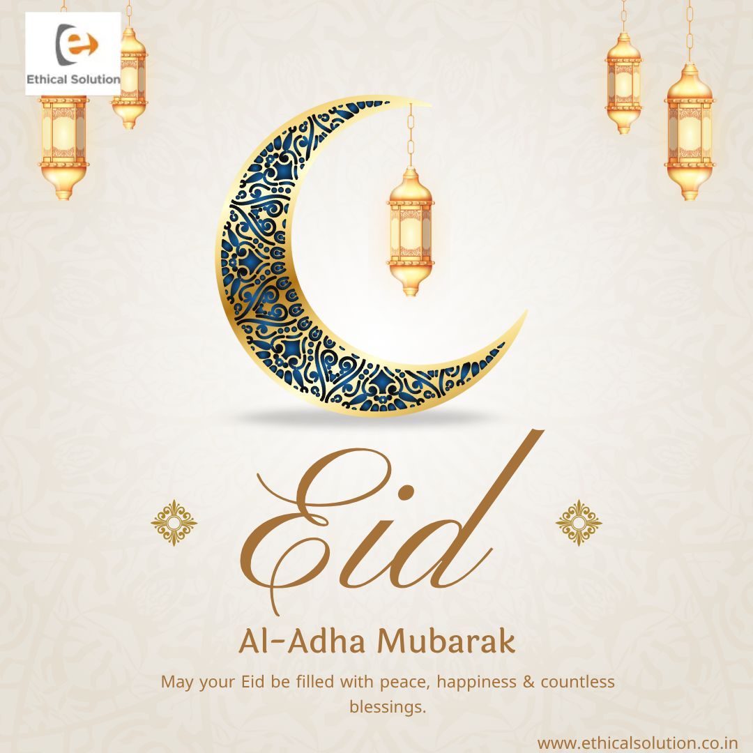 EthicalSol's tweet photo. Celebrating the spirit of sacrifice, faith, and togetherness this Eid-ul-Adha. 🌙✨
May this blessed occasion bring peace, happiness, and endless blessings to you and your family. 🤍

Eid-ul-Adha Mubarak! 🌸

#eiduladha #eidmubarak #bakrideid #festivaloffaith #blessings https://t.co/BNM9OpAEVP