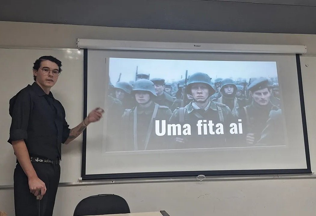 Peixe Gritando em Clima Natalino tweet media