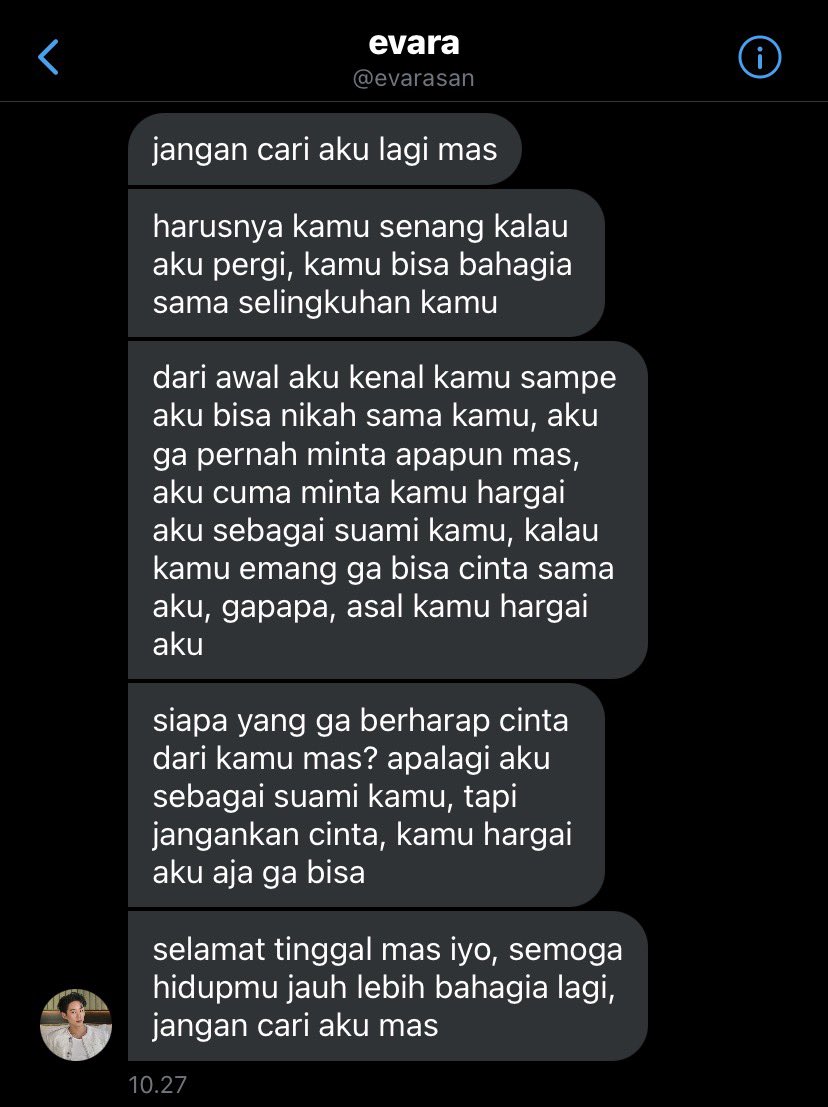 arcvest's tweet photo. Williamest one tweet au

Kalau udah pergi, baru berasa kehilangan https://t.co/vO11ltY4la