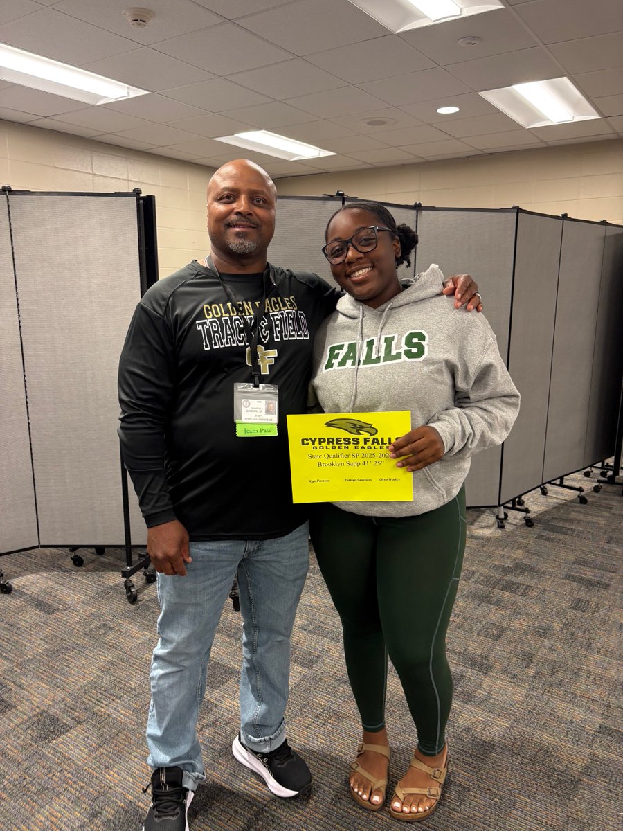 falls_cy's tweet photo. Brooklyn Sapp is a Regional silver medalist, and a State qualifier in the Shot Put for 2025-2026! https://t.co/29FjqDHYyv
