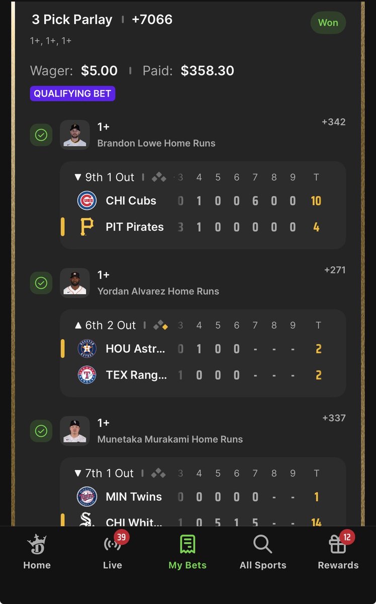 imfinnaburner's tweet photo. @onlyparlays Missed out on ohtani 😭 https://t.co/3SVaIpJ5CE