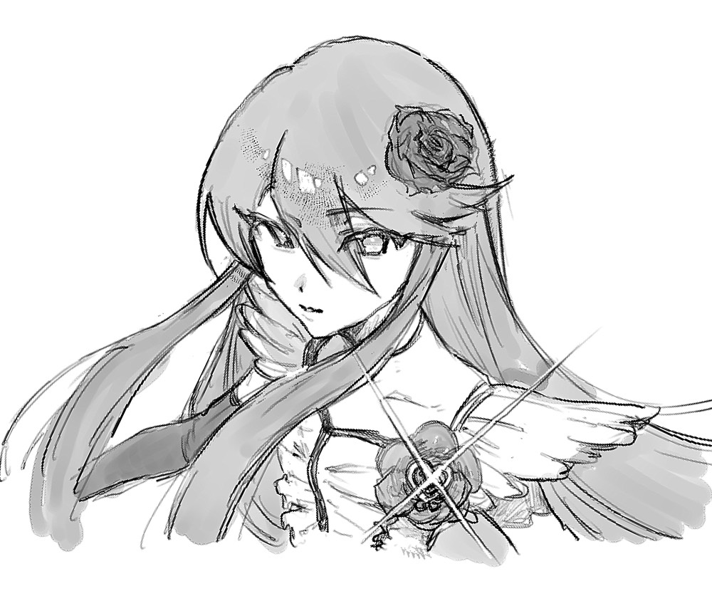 bakin_1618's tweet photo. mixi2に上げてた絵 https://t.co/nAUGnDEFit