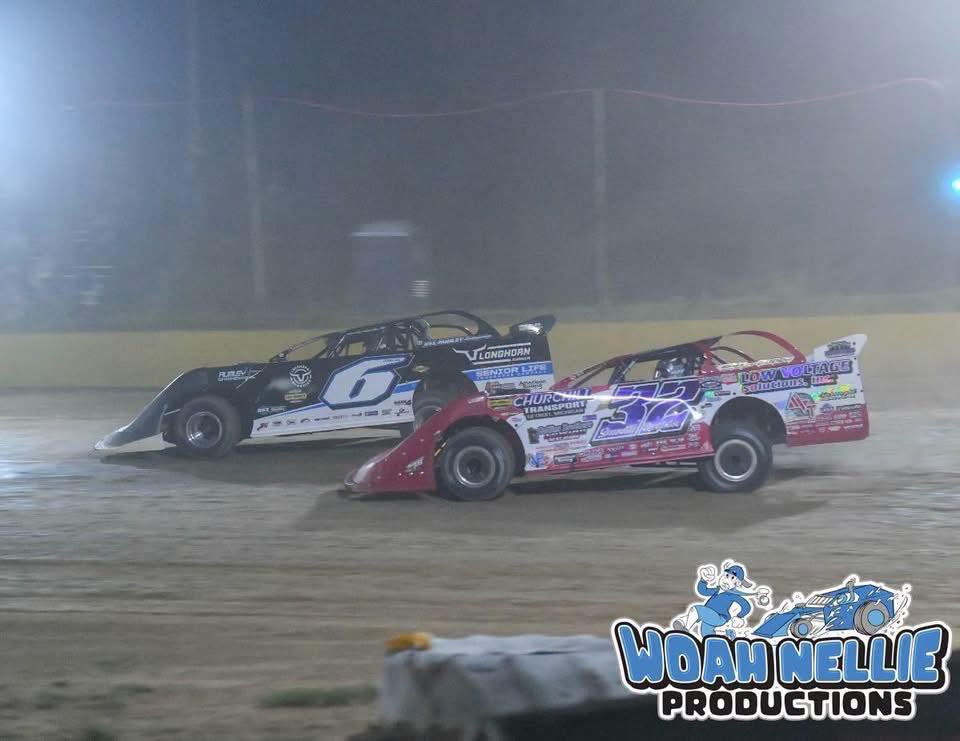 DirtRacingNet's tweet photo. The “Smooth Operator” Bobby Pierce put on a show tonight for the 16th Annual Connor Bobik Memorial as Pierce will home his 2nd consecutive at Marion Center Raceway winning $30,000 tonight.

📸: Woah Nellie Productions https://t.co/VFMRuUTlNH