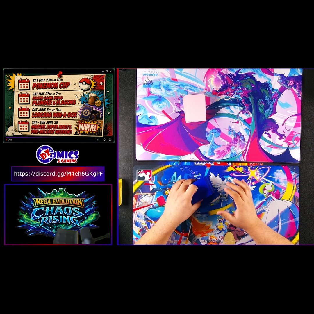 DZComics's tweet photo. 😭 Can't attend tonight's Pokémon Locals Tournament? Don't sweat it!

👍 All you gotta do is tune into our stream, and let your FOMO bite the dust as you catch up on all the PokéAction!

📹 https://t.co/1uEMnyjCRb

#DZComicsAndGaming #Arena #Store #Manga #Anime #TCG #Epic #Battle #Elite #Collection #TradingCards #Pokemon #PokemonTrainer #GottaCatchEmAll #Stream #YouTube #Oklahoma #FamilyOwned #ShopLocal #SupportLocal