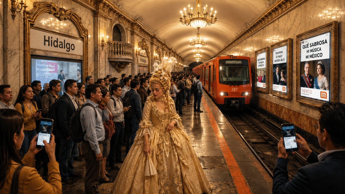 gh_aparicio's tweet photo. Tururu! Strike a pose! 🥰🎶

#MetroCDMX #Metro #MetroHidalgo
#Madonna @MadonnaMexico_ https://t.co/RlMp4Q1lUM