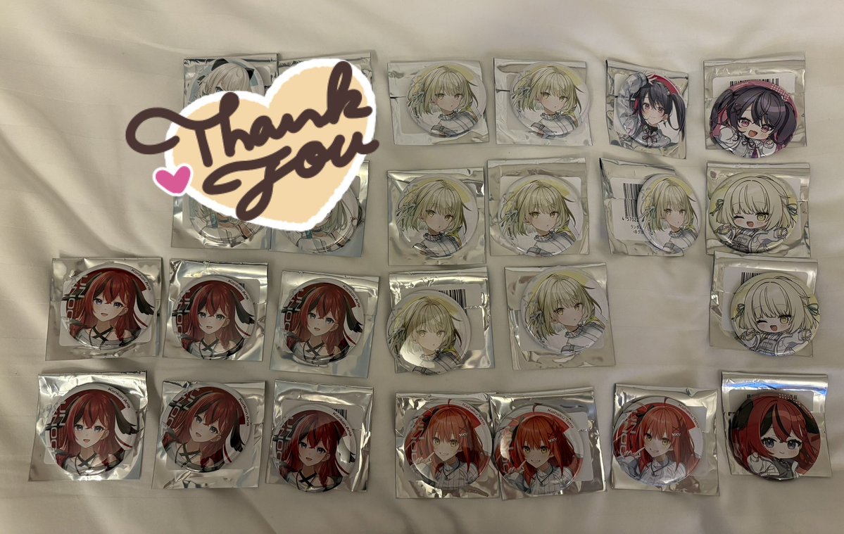 Toritats_'s tweet photo. 【交換】ネオポルテ UN KNOCKランダム缶バッジ 等身  特典 ステッカー

【譲】画像

【求】🐁ステッカー1»»定価

郵送»»»名古屋手渡し https://t.co/pona6JrTHY