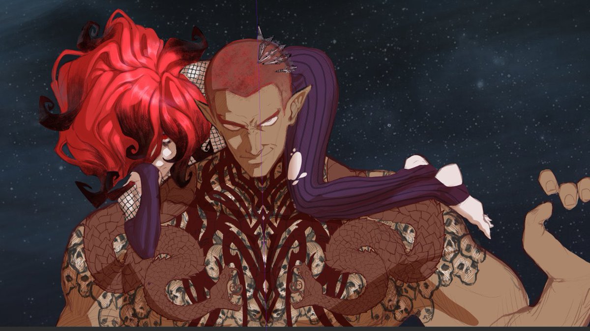 Apathicbi's tweet photo. @Carlos455b1 This is Myrkheim (Kaim for friends) basically an evil twink https://t.co/41T7PSKRaA