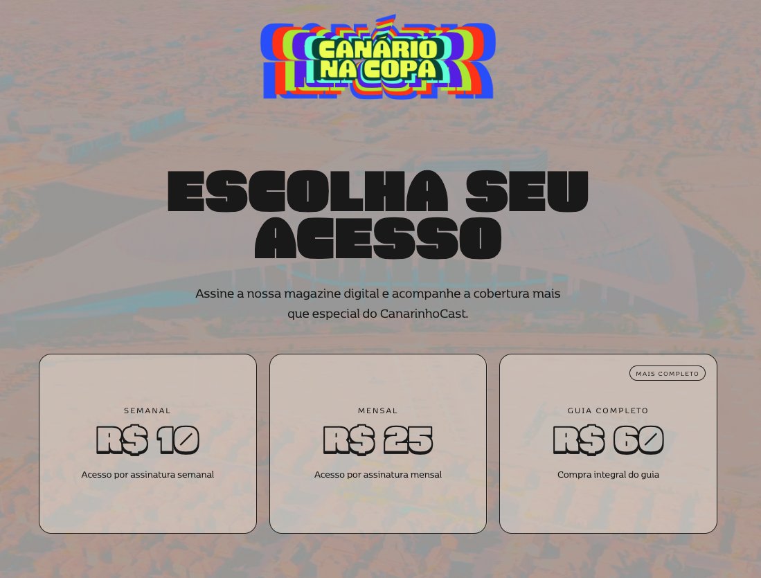 pedro_galindo's tweet photo. 6- Segurança, privacidade, praticidade e controle.

Preços para todos os bolsos, com pagamento seguro via Stripe. Você recebe seu código de validação por email, faz o login e tem uma visão completa do que o Canário te oferece, no Painel do Assinante. https://t.co/aXtjOtlWEp